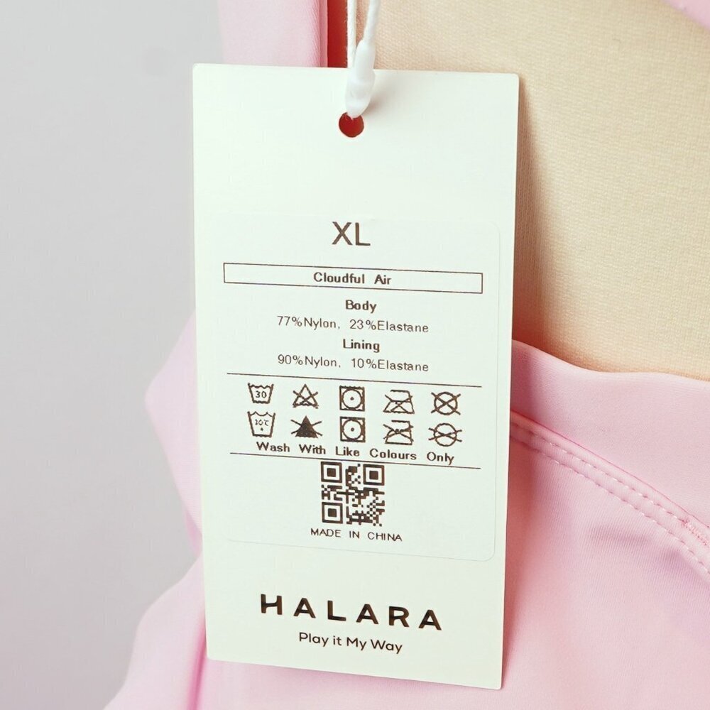 Halara Softlyzero Ruched Split Asymmetric Backles… - image 5